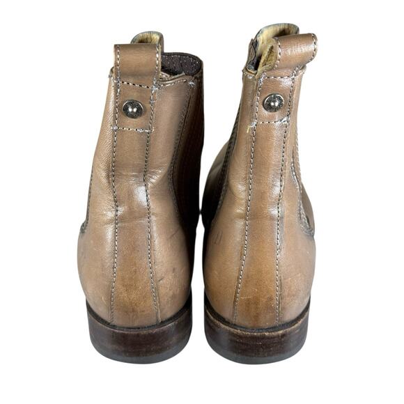 Frye Women’s Chelsea Leather Boots Brown Size 9 B Slip-On Ankle Booties - Picture 8 of 10